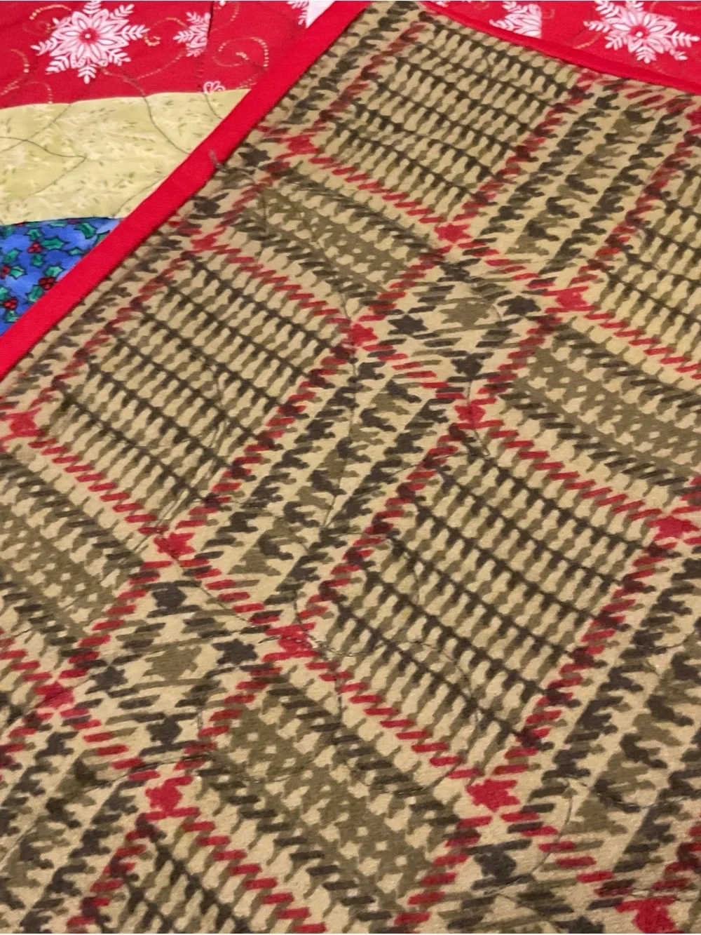 ONE OF A KIND - Handcrafted Christmas Quilts $300 ea NEVER TOO EARLY!!